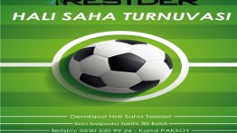 Halı Saha Turnuvası Yeniden Başlıyor