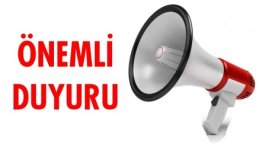 Olağanüstü Genel Kurul Duyurusu