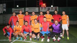 Halı Saha Turnuvası İkinci Hafta A Grubu Sonuçları