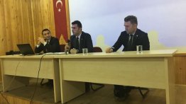 Karabük Eskipazar Vocational High School Information and Consultation Meeting was held.
